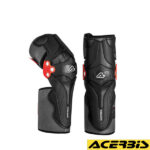 Acerbis X-Strong Knee Guards (Black/White)
