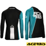 Acerbis J-Track Seven MX Jersey (Black/Green)