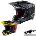 Alpinestars S-M5 MX Helmets (Solar Flare)