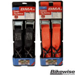 Bikewise Soft Loop & Keep Cam Buckle Tie-Downs 35mm (2pc)