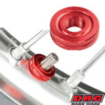 DRC Air Valve Big Nut (Red)