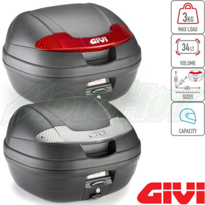 Givi E340N Vision Monolock Top Boxes