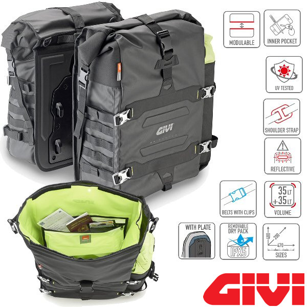 Givi EA133 Waterproof 25L Side Bags
