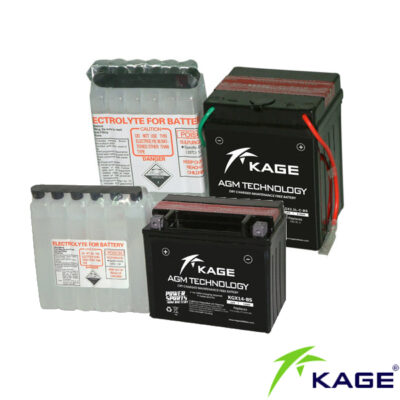 YTX9-BS -12 Volt 8 AH, 135 CCA, Rechargeable Maintenance Free SLA AGM  Motorcycle Battery 