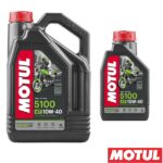 Motul 5100 Semi-Synthetic 10w40 4T Oils (Road & Off Road)