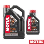 Motul 7100 Fully Synthetic 5w40 4T Oils (Road & Off Road)
