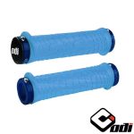 ODI Troy Lee Designs Lock-On ATV Grips (Aqua/ Blue)