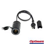 Optimate O-06 SAE To Female Cigarette Socket