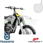 Polisport Front Number Plates (Husqvarna)