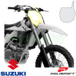 Polisport Front Number Plates (Suzuki)