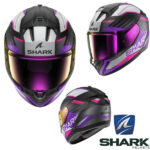 Shark Ridill 2 2024 Full Face Helmets (Bersek Matte Black/ Violet)
